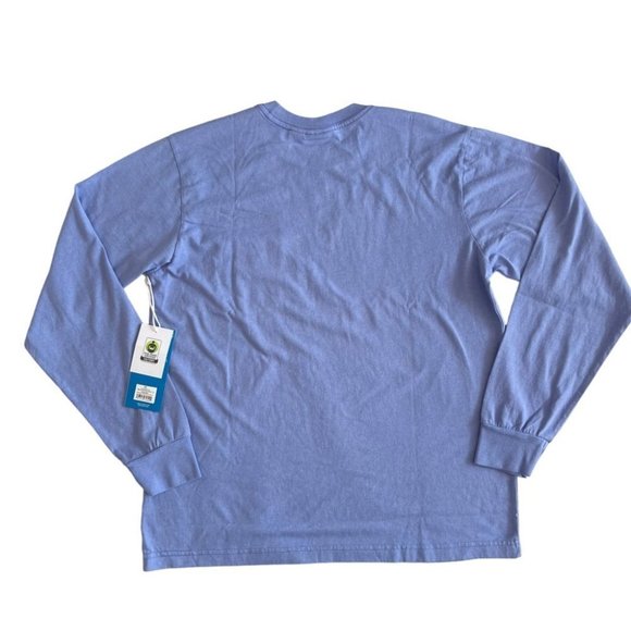 ❌SOLD❌Obey Timeless Recycled Pocket Long sleeve T-shirt Violet size Medium NWT - Picture 2 of 8